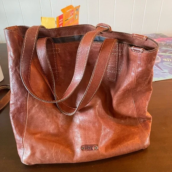 Frye leather tote bag - Picture 2 of 5